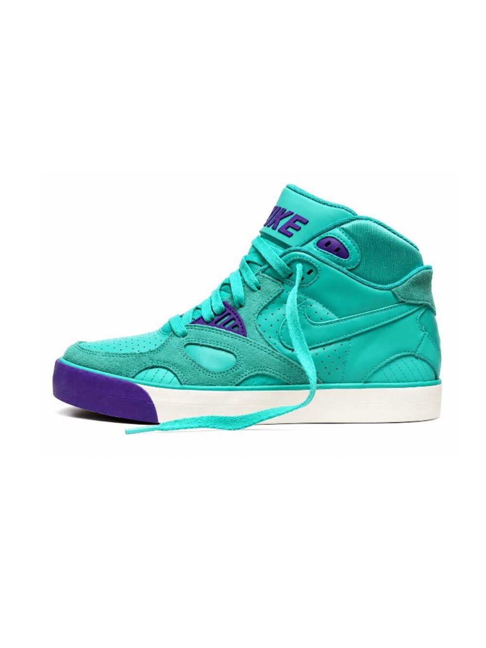NEW Nike Auto Trainer – New Green – Purple Punch Size 11